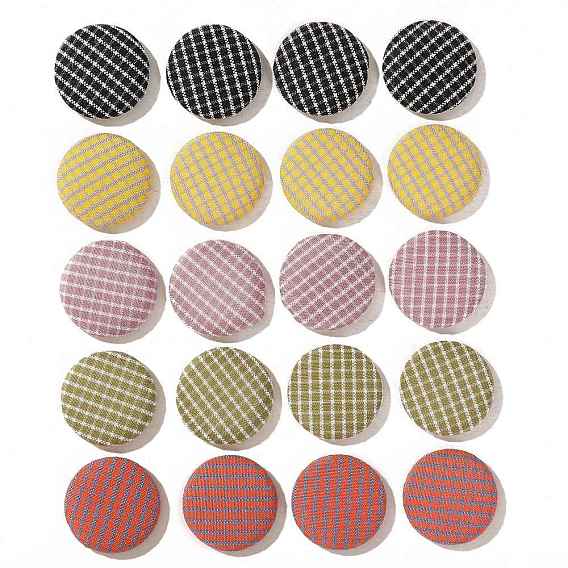 Японский литературный и художественный стиль ткани круглые кабошоны