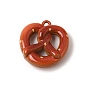 Alloy Enamel Pendants, Prezel Charms
