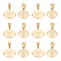 304 Stainless Steel Charms, Laser Cut, Eye