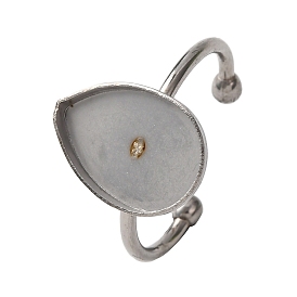 304 компоненты открытого кольца манжеты из нержавеющей стали, простые настройки кольца пэда, слеза