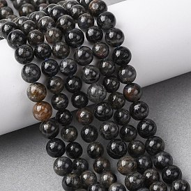 Природные иолит нитей бисера, круглые