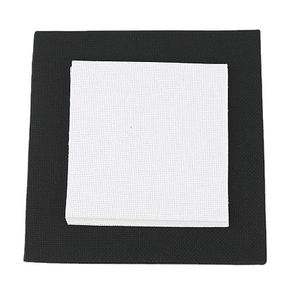 Cross stitch cloth 14CT small grid embroidery cloth DIY thickened polyester cotton embroidery cloth cross stitch embroidery tools
