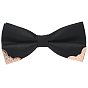 1галстуки-бабочки из полиэстера для жениха, регулируемые галстуки-бабочки, бантом