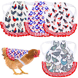 Polyester Chicken Saddle Apron, for Hens and Roosters