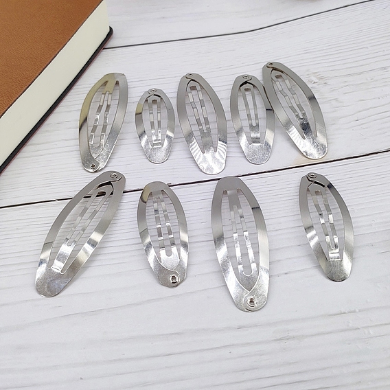 Металлические заколки для волос, аксессуары для волос для женщин и девочек, лошадиный глаз 