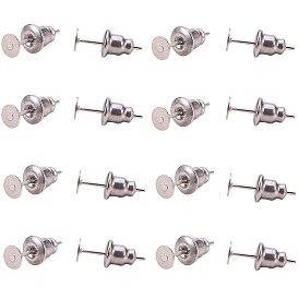 304 наборы из нержавеющей стали, ушные орехи / серьги и серьги-гвоздики