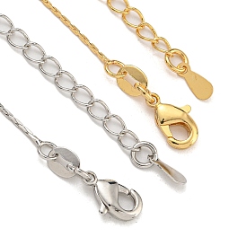 Brass Cardano Chain Necklaces for Women