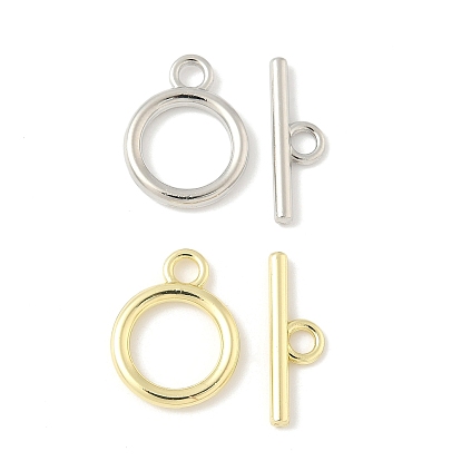 Застежка тоггл из сплава, без кадмия и без свинца, стойки покрытие, кольцо