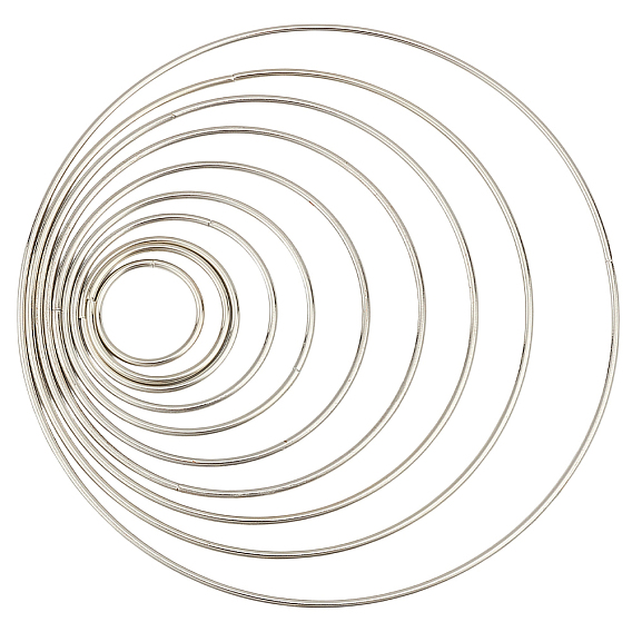 1кольца для соединения мешков из железа, пайки, без кадмия и без никеля, для изготовления колец в технике макраме