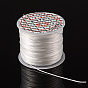 Плоская эластичная нить из спандекса с кристаллами, эластичная нить для бисера, для изготовления эластичного браслета