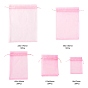 5 Style Organza Gift Bags with Drawstring, Jewelry Pouches, Wedding Party Christmas Favor Gift Bags