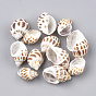 Spiral Shell Beads, No Hole/Undrilled