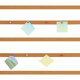 6шт. пробковая самоклеящаяся лента, Диетические аксессуары, с 1000шт. канцелярскими кнопками