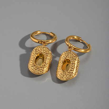 304 серьги-кольца из нержавеющей стали