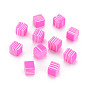 Handmade Polymer Clay Cabochons, for Phone Case Decoration & DIY Jewelry Making, Cube