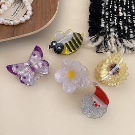 Акриловые коготь заколки, заколка для волос для женщин и девочек