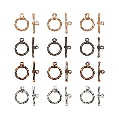 Сплавочные застежка тоггл тибетского стиля