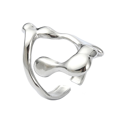 304 из нержавеющей стали Манжета кольца для женщин