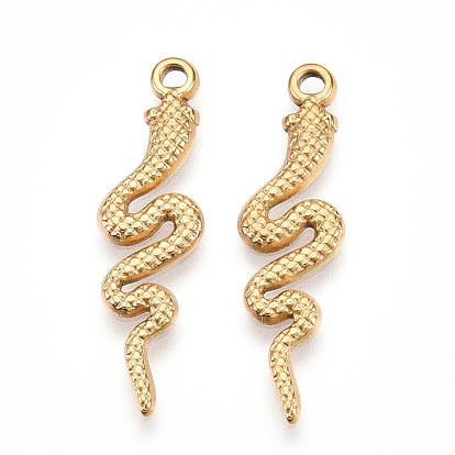 304 подвески из нержавеющей стали, ионное покрытие (ip), змеиные чары