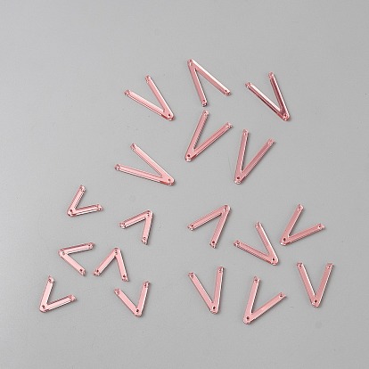 18 шт. 3 размеры прозрачные акриловые люстры компоненты ссылки, Буква V