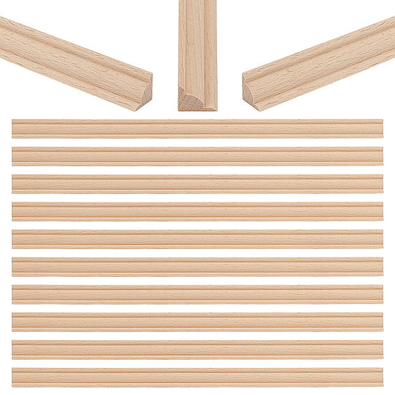 25Pcs Wood Ceiling Molding, Wall Trim for Furniture, Door, Wardrobe, Home Decor