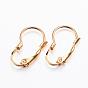 304 Stainless Steel Leverback Earring Findings