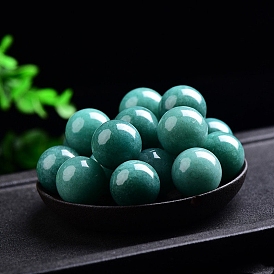 Natural Green Aventurine Crystal Ball, Reiki Energy Stone Display Decorations for Healing, Meditation, Witchcraft