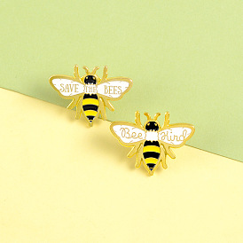 Очаровательная брошь пчелка-насекомое с изысканными деталями - модный и универсальный аксессуар