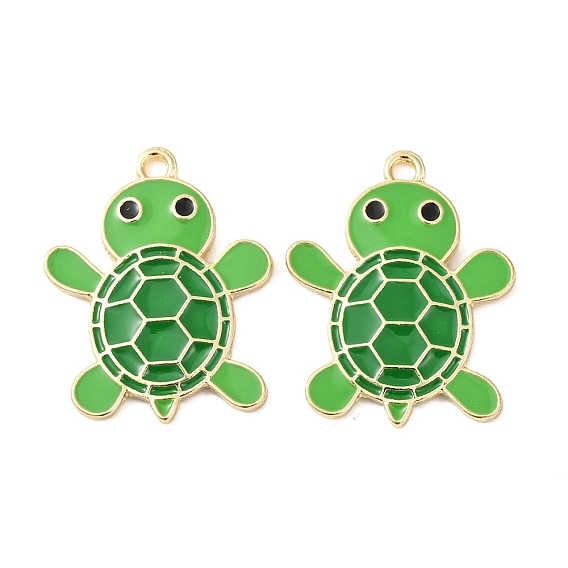 Подвески из эмали и сплава, прелести черепахи