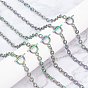 Unicraftale Unisex 304 Stainless Steel Cable Chain Bracelets, with Toggle Clasps