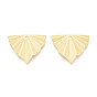 Smooth Surface Iron Pendants, Cadmium Free & Lead Free, Triangle