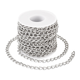 10m оксидированные алюминиевые бордюрные цепи, несварные, с катушкой