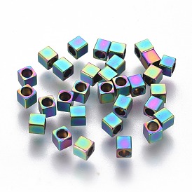 Ion Plating(IP) 304 Stainless Steel Beads, Cube