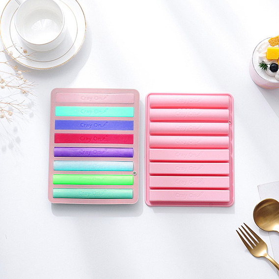 Силиконовые формы для пищевых карандашей своими руками, форма для переработки карандашей, формы для литья смолы