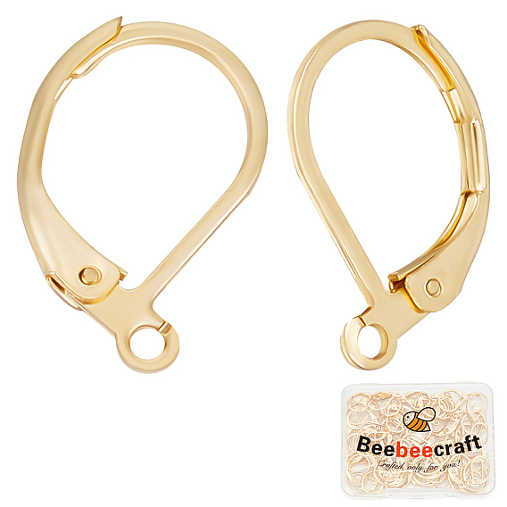 80 шт. 304 серьги с рычагом из нержавеющей стали, с петлями