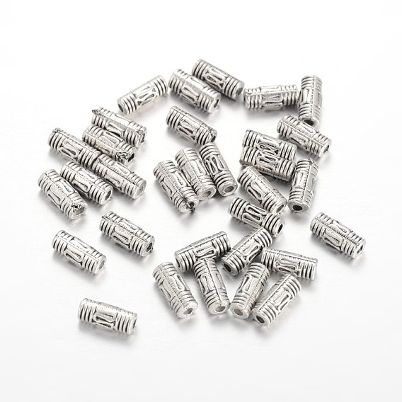 Columna de perlas de plástico ccb, 8.5x3 mm, agujero: 1.5 mm