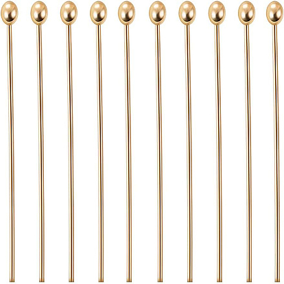 Контакты латунь шаровой головкой, долговечный, реальный 18 k позолоченный