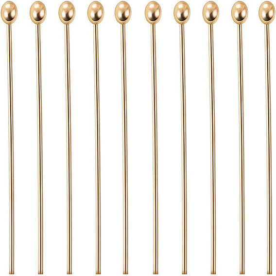 Контакты латунь шаровой головкой, долговечный, реальный 18 k позолоченный