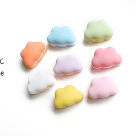 3D Cloud Resin Cabochons, DIY Accessories, Phone Case Decoration/Keychain Pendants/Refrigerator Sticker