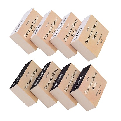 8 шт 8 стиль бумажные рвущиеся блокноты, в форме книги, подарок рука аккаунт фоторамка альбом украсить