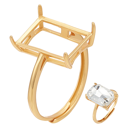 1регулируемое 925 кольцо из стерлингового серебра с прямоугольным сердечником, настройки зубчатого кольца, с замшевой тканью из поликарбоната квадратной серебряной полировальной салфеткой