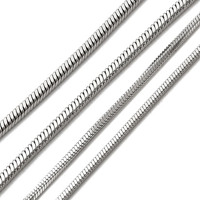 304 квадратные змеевидные цепи из нержавеющей стали, стойки покрытие, несварные, с катушкой