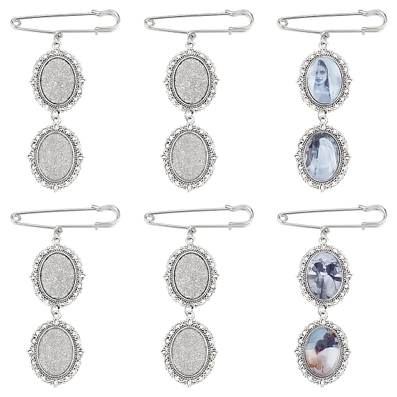 Заготовка овальной броши из сплава своими руками, наборы для изготовления своими руками