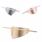 Legierungshaar Sticks, Haarknotenkäfige, Haarspangen, Haarnadeln, Dreieck