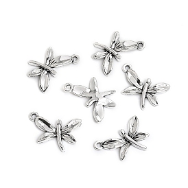 Tibetan Style Alloy Pendants Jewelry Accessories, Dragonfly