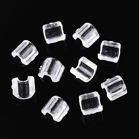 Акриловая основа для изготовления резинки для волос, кабошон подставка для держателя хвоста, эластичные заготовки для волос, поделки аксессуары для волос