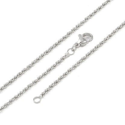 Brass Rope Chain Necklaces