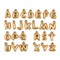 304 Stainless Steel Pendants, Letter A~Z Charms, Ion Plating(IP)