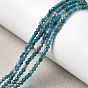 Природного апатита нитей бисера, граненые, круглые