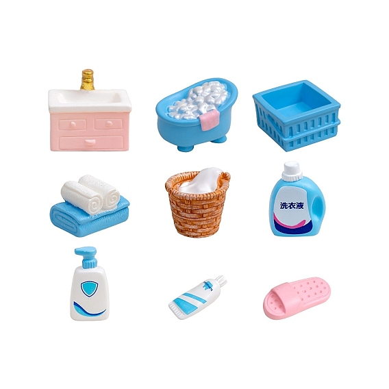 Миниатюрные украшения из смолы, аксессуары для домашнего кукольного домика с микро-ландшафтом